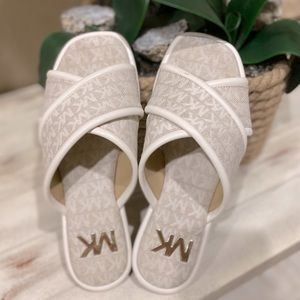 Michael kors crisscross sandals